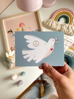 Postkarte "Friedenstaube"