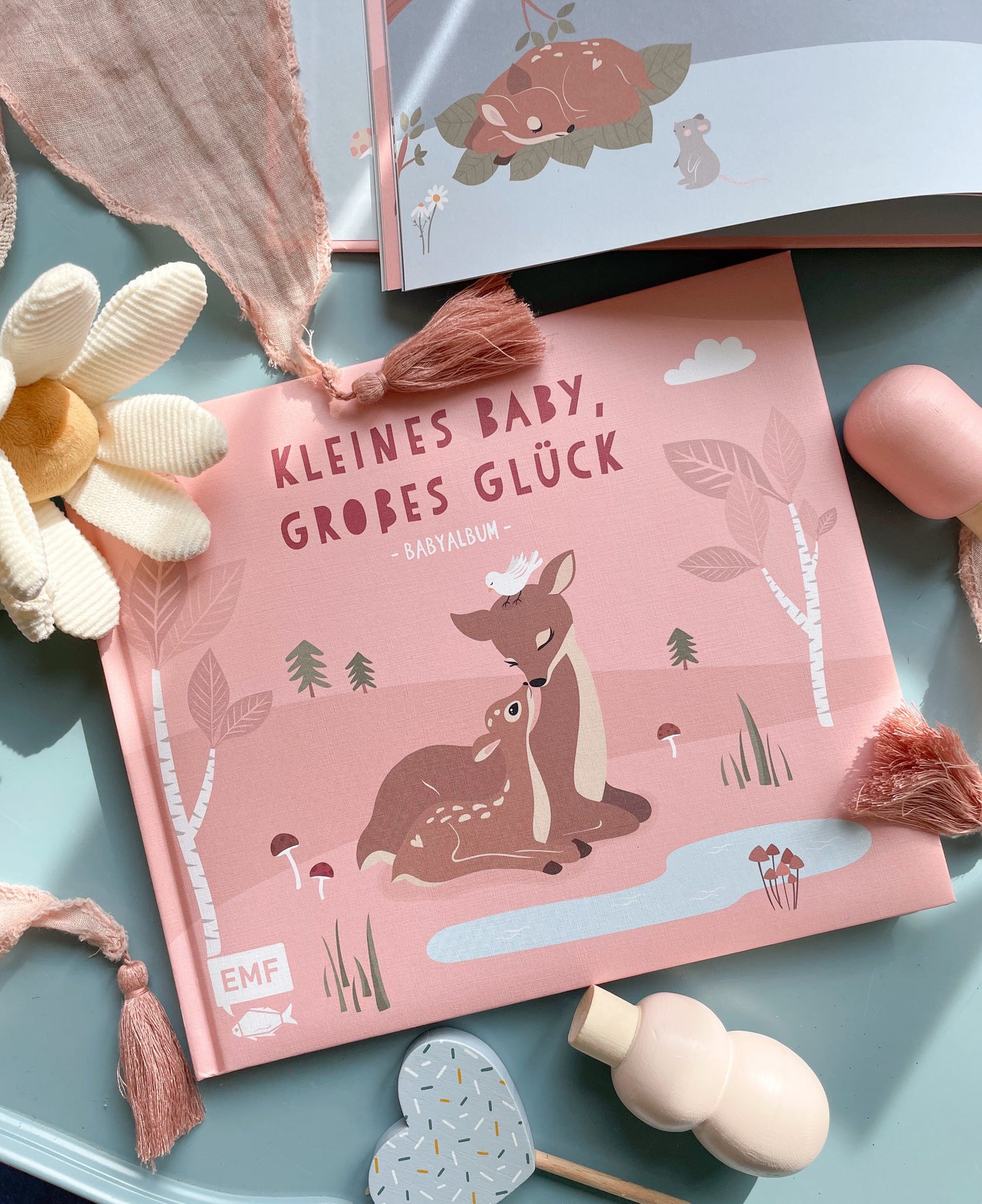 Erinnerungsalbum „kleines Baby, großes Glück"