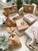 Stickerset Christmas/Adventskalender