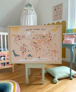 Weltkarte für Kinder