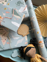 Geschenkpapier "eine Welt"
