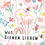 Poster "Was Bienen lieben"