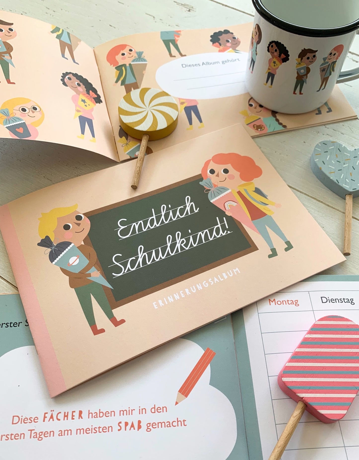 Erinnerungsalbum "Endlich Schulkind"