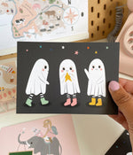 Mimirella, Karte, Gespenster, Geister, Halloween