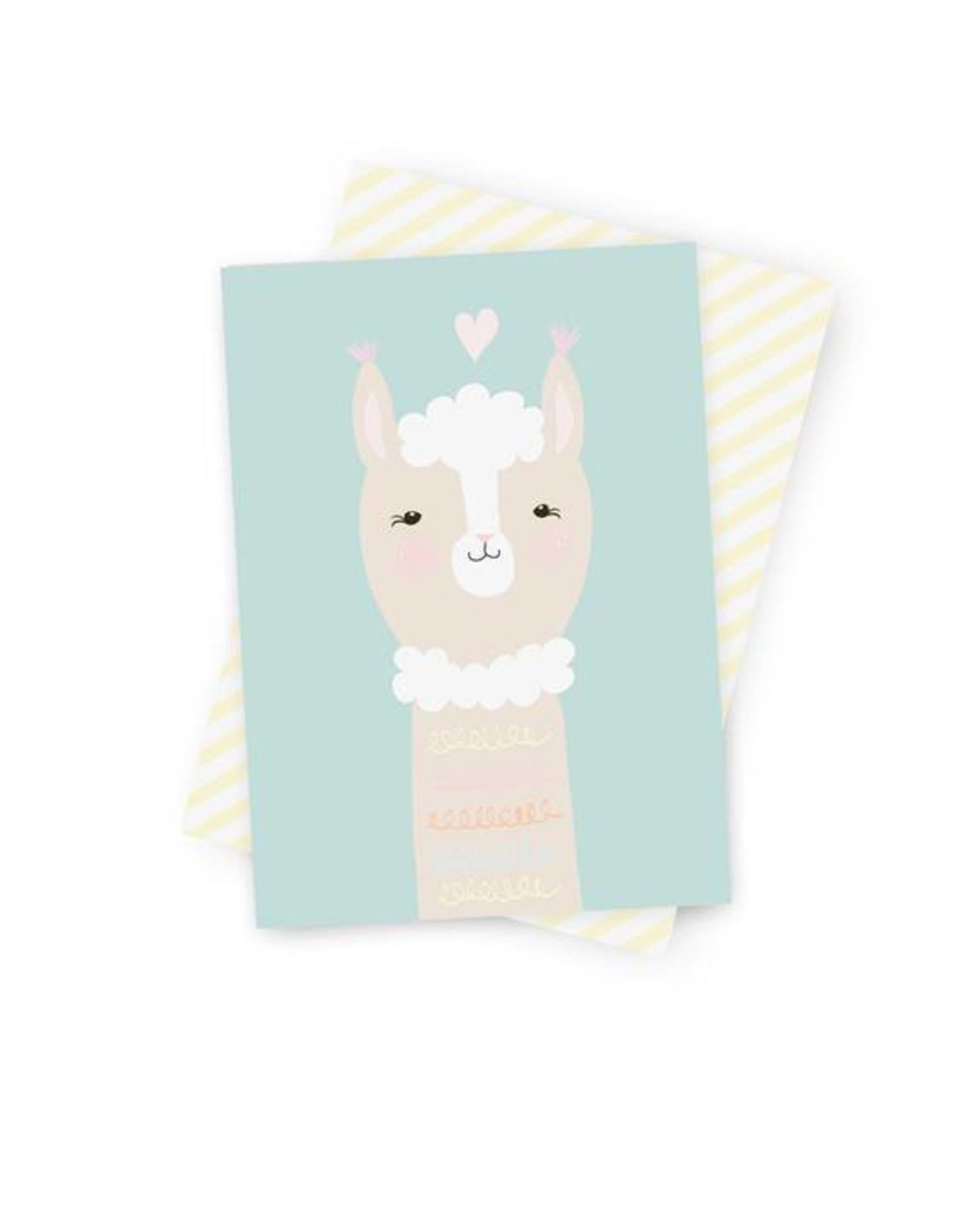 Postkarte "Ava Alpca"