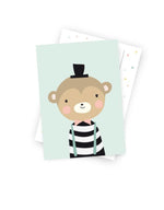 Postkarte "Herr von Affe"