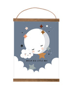 Poster " kleiner Mond"