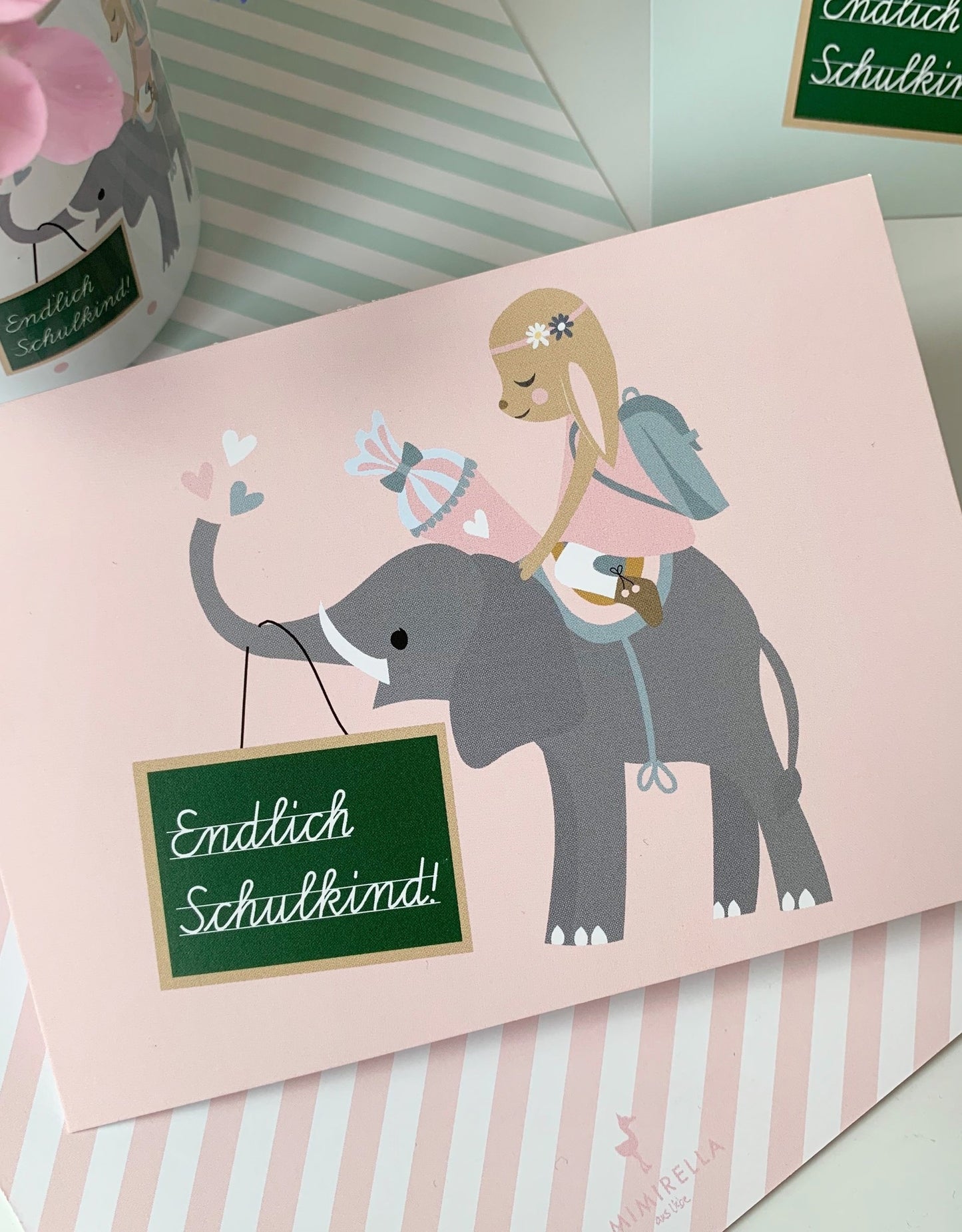 Postkarte "Schulkind"