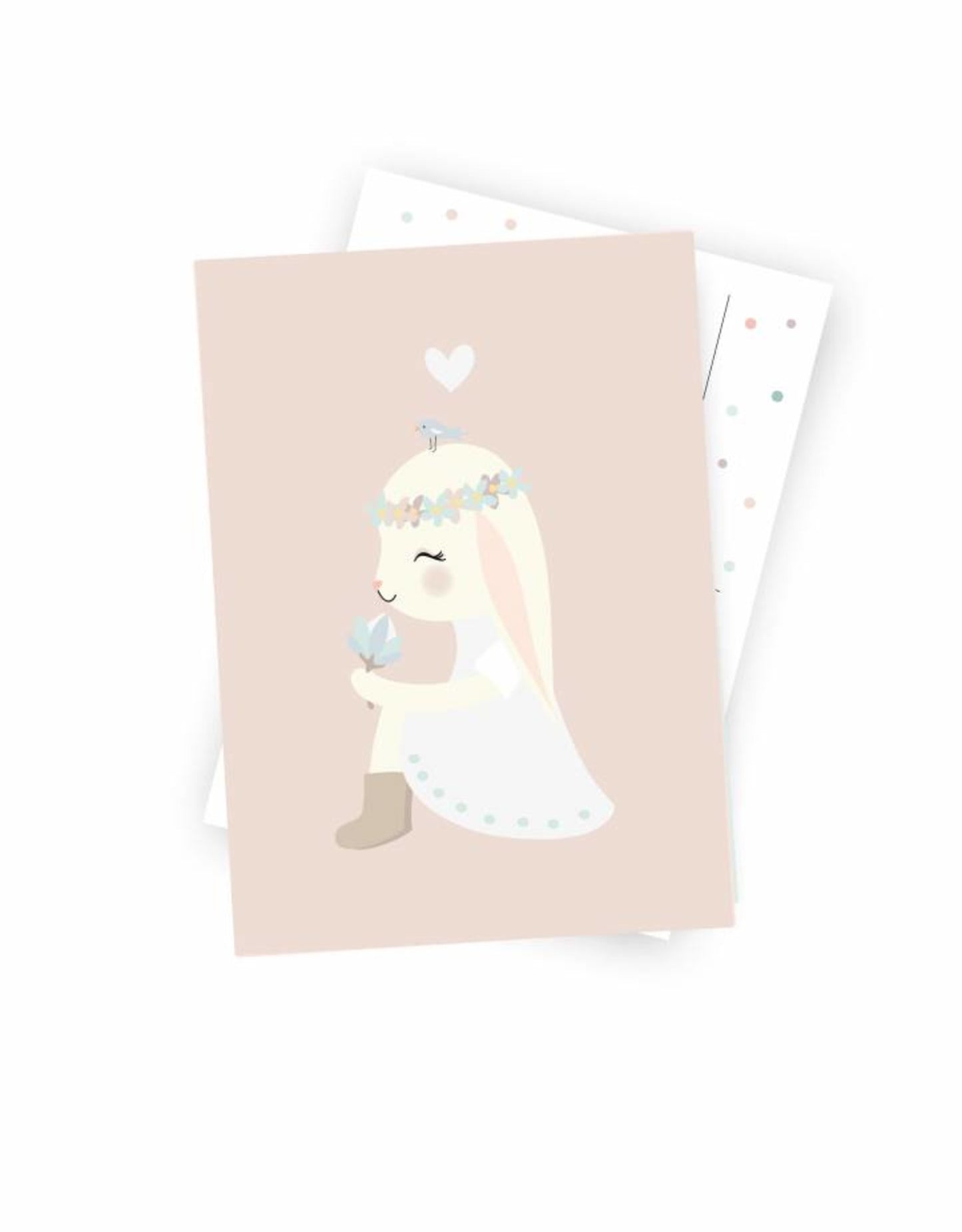 Postkarte "Fräulein Hanni"