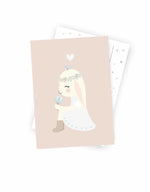 Postkarte "Fräulein Hanni"