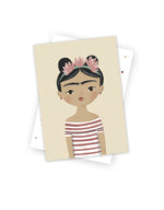 Postkarte "kleine Greta"