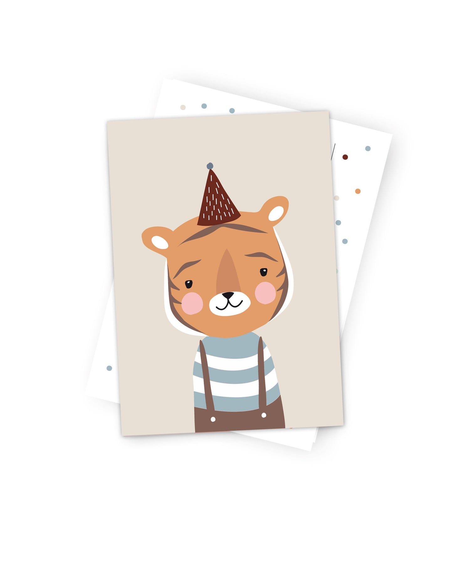 Postkarte "kleiner Tiger"