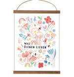 Poster "Was Bienen lieben"