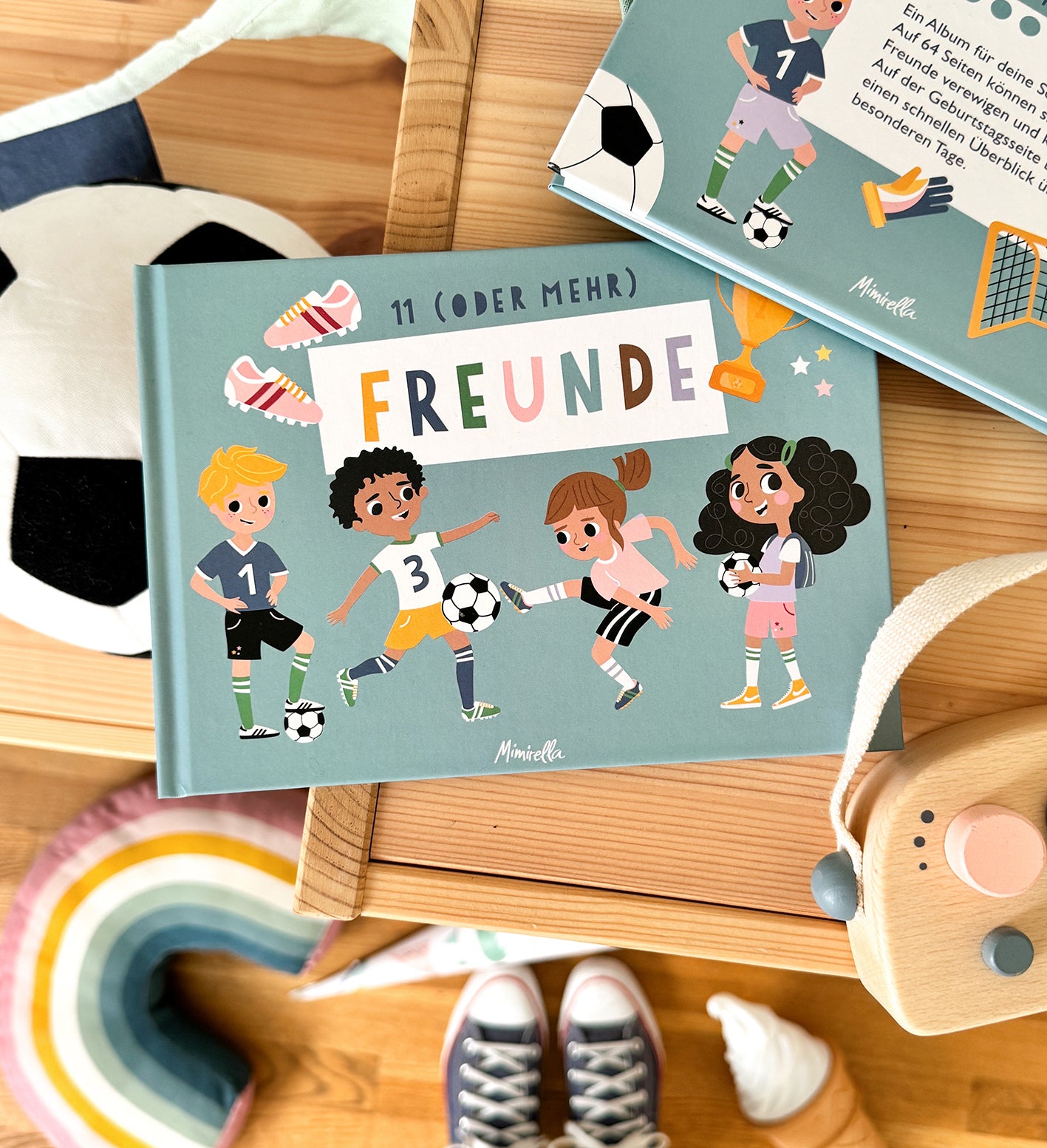 Freundebuch "11 Freunde (oder mehr)" Fußball