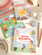 Mini Kunterbunt - Mein erstes Formen Stickerbuch für Kinder ab 3 Jahren