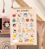 ABC Poster "Das Alphabet"