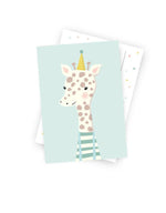 Postkarte "kleine Giraffe"