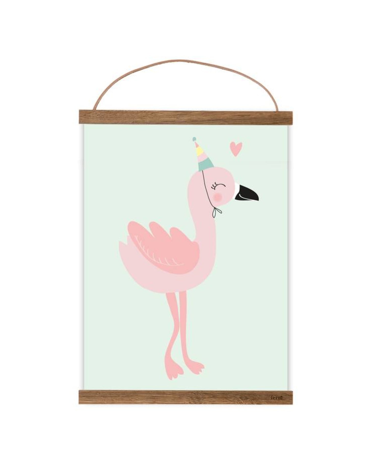 Poster "Frieda Flamingo"