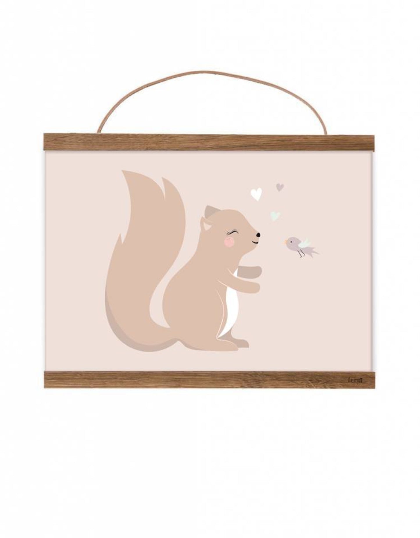 Poster "Kleines Eichhörnchen"