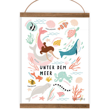 Poster "Unter dem Meer"