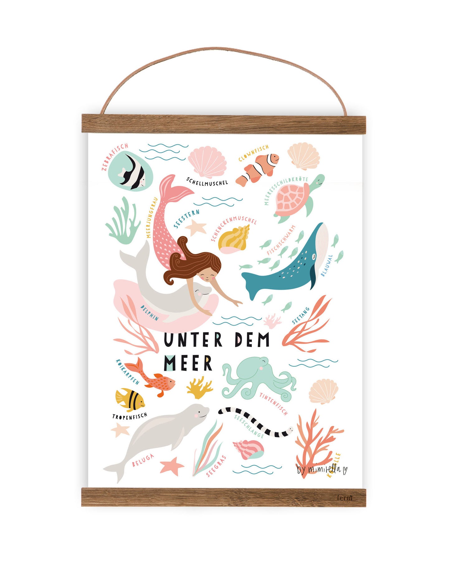 Poster "Unter dem Meer"